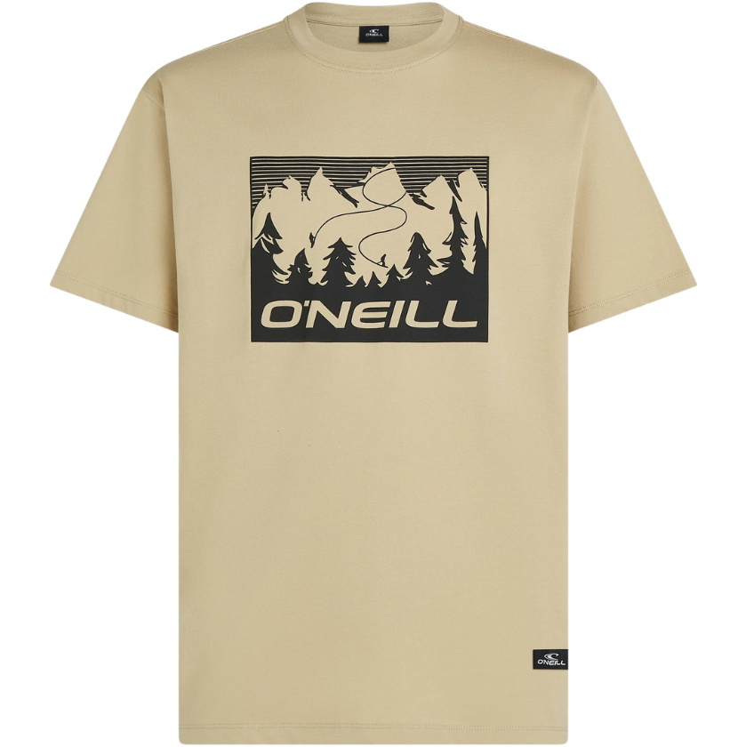 2026 O'Neill Mens Must-Have Front Print T-Shirt 2850393 - Olive Blush
